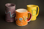 Pottery Camp, mugs